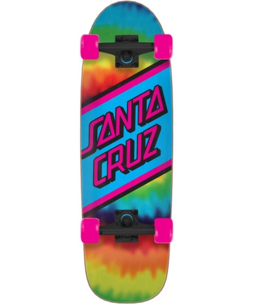 RAINBOW TIE DYE 8.79 X 29.05 STREET SKATE
