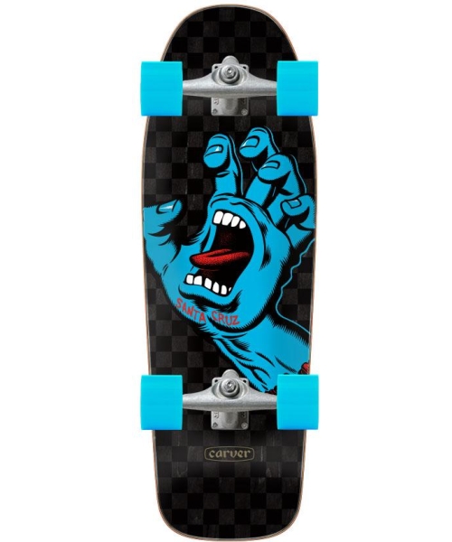 SCREAMING HAND CHECK CARVER SURF SKATE 9.80 X 30.20