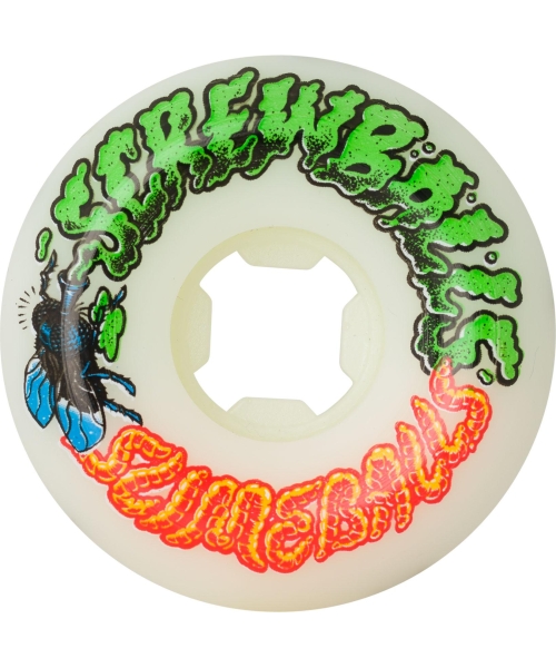 56MM SCREW BALLS SPEED WHITE 99A