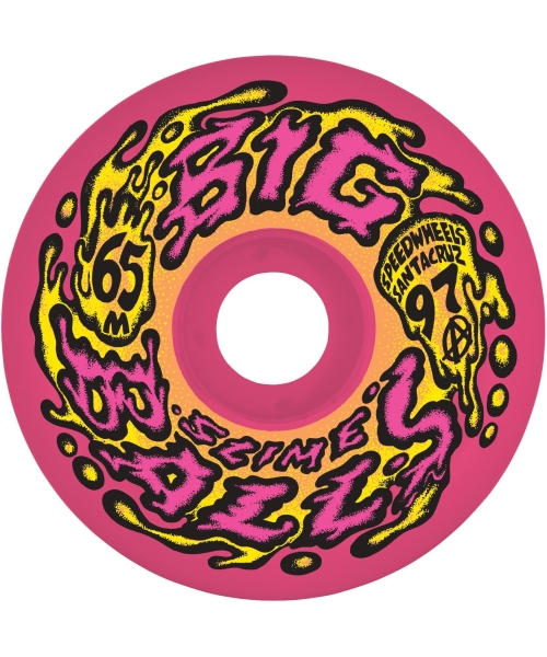 65MM BIG BALLS REISSUE PINK 97A SLIME BALLS WHEELS