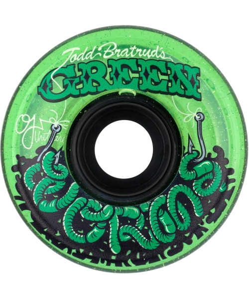 60MM GREEN WORMS SUPER JUICE GREEN 78A