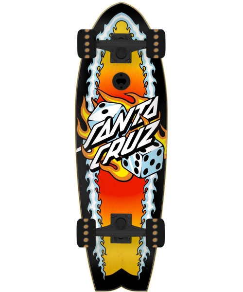 FLAMING DICE DOT 8.81IN X 27.69IN SHARK