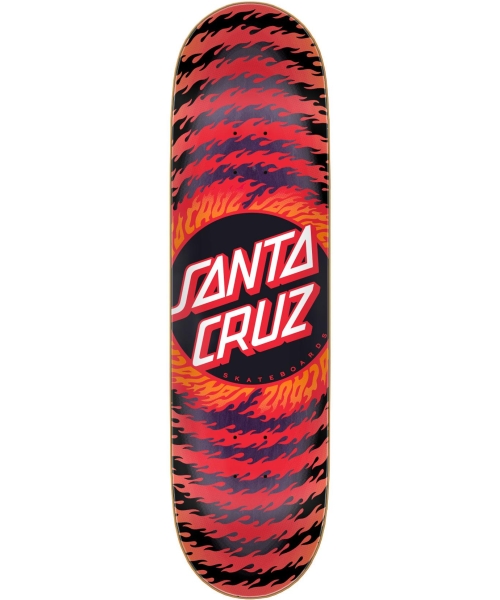 Flame Ringed Dot 7 Ply Birch 8.5 x 32.2