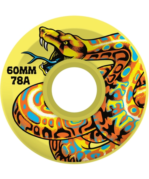 60mm Jeff Kendall Snake OG Slime Yellow   78a Slime Balls