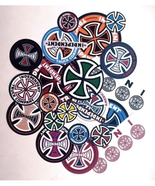 STICKERS INDY (ASSORTED 25 PCS) P/K OF 25