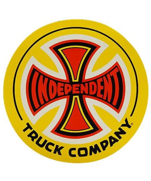 YELLOW STICKER INDY 1 UN. 30 CM