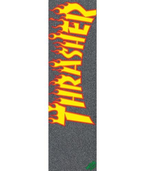 GRIPTAPE THRASHER FLAME 9 X 33    1 SHEET