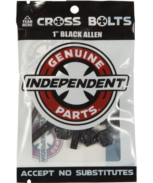 GENUINE PARTS ALLEN 1" BLACK 1 SET