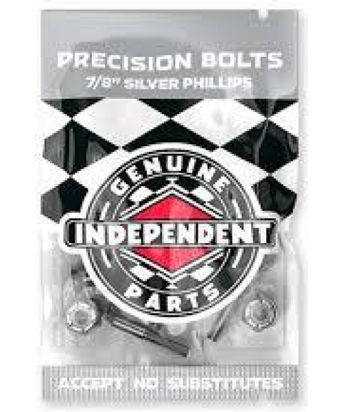 GENUINE PARTS PHILLIPS 7/8" BLACK/SILVER 1 SET