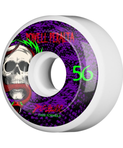 Mc Gill Skull & Snake 56mm 103A White