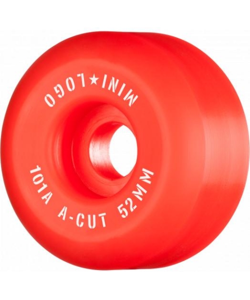 52MM MINI-LOGO A-CUT 101A RED
