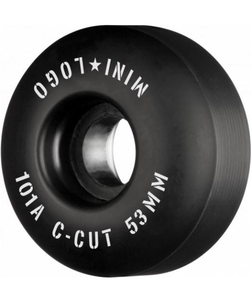 53MM MINI-LOGO C-CUT 101A BLACK