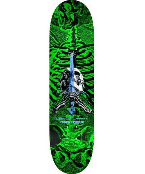 SKULL AND SWORD GREEN 242 8 X 31.45