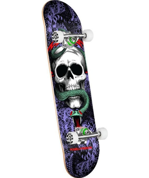 SKULL & SNAKE BIRCH 7.75 BLACK/PURPLE