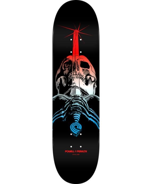 SKULL & SWORD BLUE FADE 9 X 32.95