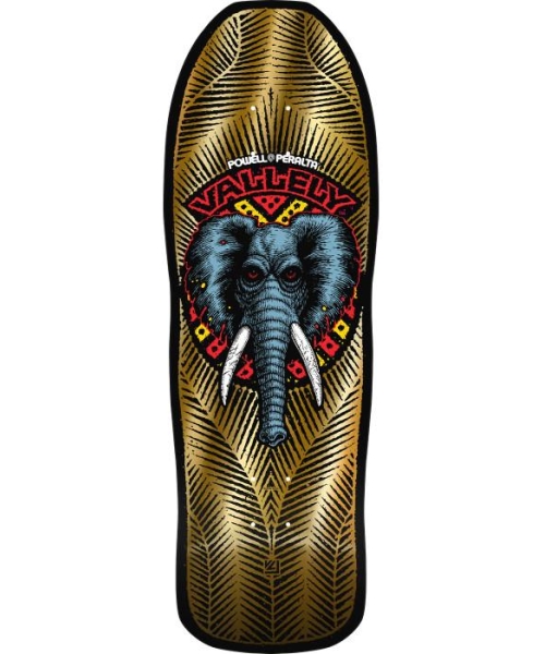 VALLELY ELEPHANT 10 X 30 GOLD FOIL