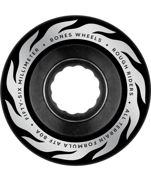 Rought Riders Eternal Flame 56mm 80A Black
