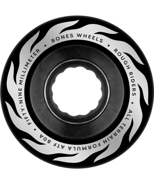 Rought Riders Eternal Flame 59mm 80A Black