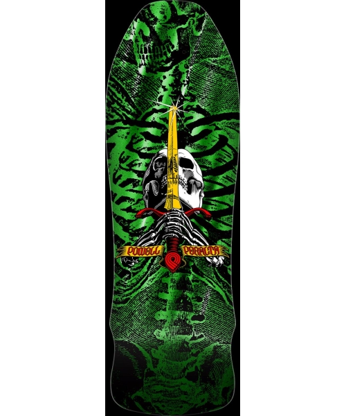 Geegah  Skull & Sword '08'  9.75"  Green Foil  *JAN ETA