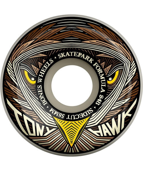 Hawk Night Hawk 58mm Sidecuts Skatepark Formula 84B