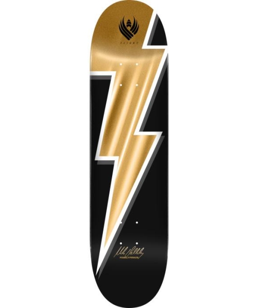 Pro flight 244 8.5 K26 Mike Vallely Lightning Bolt Gold Foil