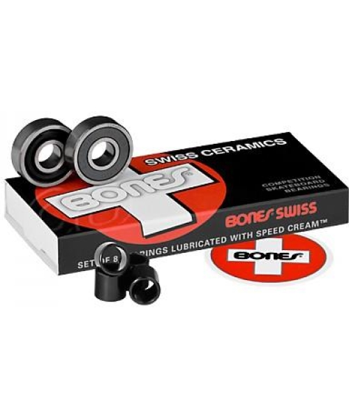 BEARINGS SWISS CERAMIC 8 MM 8 PACK SET