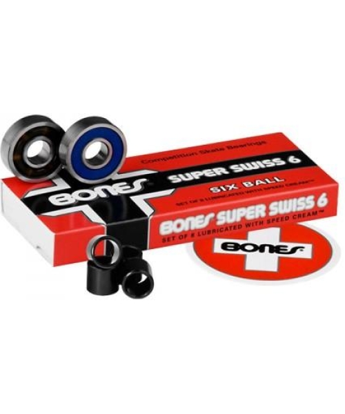 BEARINGS 6 BALL SUPER SWISS SET