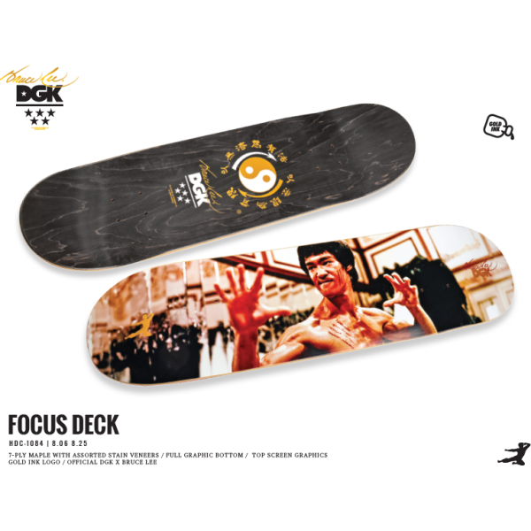 Bruce Lee ╳ DGK - FOCUS DECK