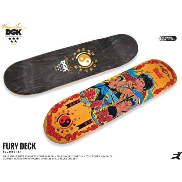 Bruce Lee ╳ DGK - FURY DECK
