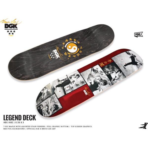 Bruce Lee ╳ DGK - LEGEND DECK